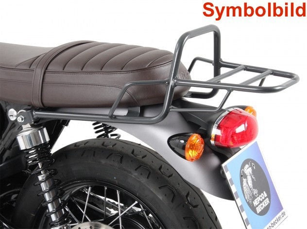 Hepco & Becker Tube topcasecarrier-chrome for Triumph Bonneville T 100 / Black from 2017 | 6547559 01 02