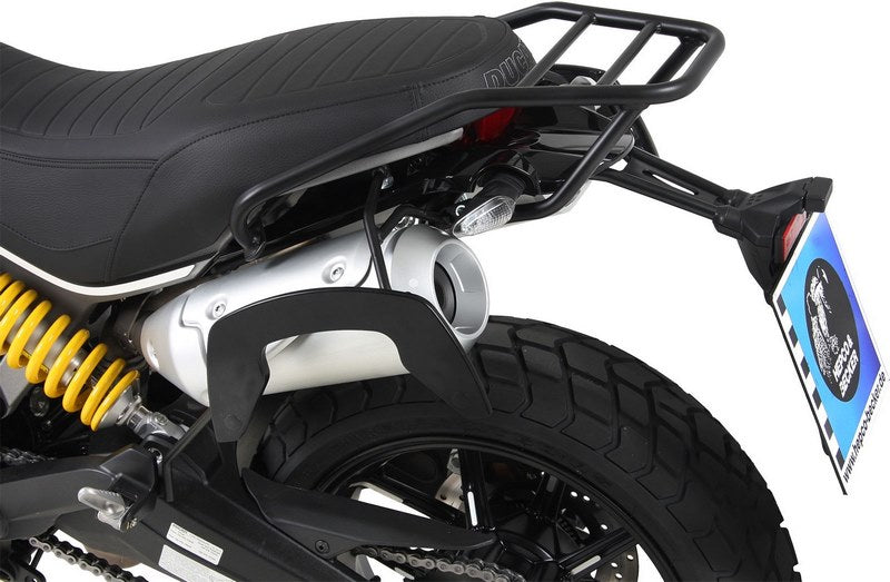 Hepco & Becker Tube rear rack-black for Ducati Scrambler 1100 ab 2018 | 6547566 01 01