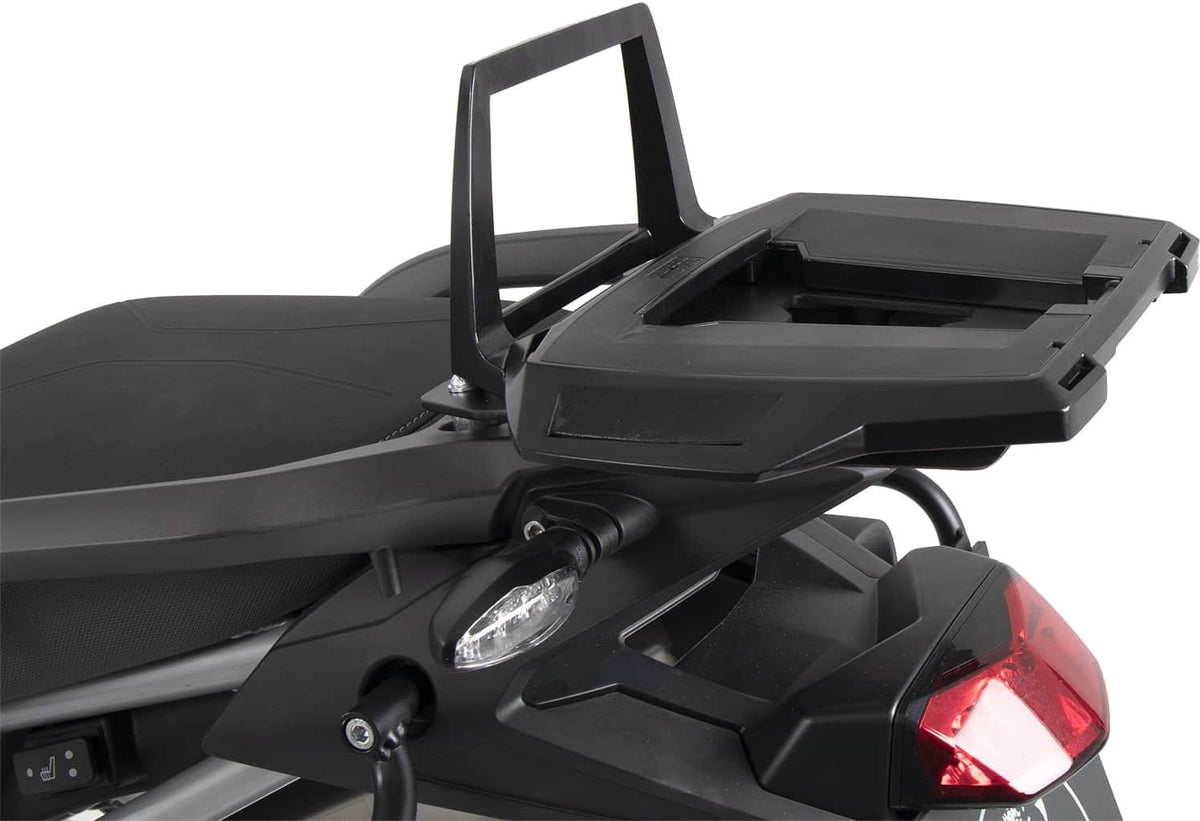 Hepco & Becker Alurack top case carrier black for combination with original rear rack for Triumph Tiger 850 Sport (2021-) | 6557613 01 01