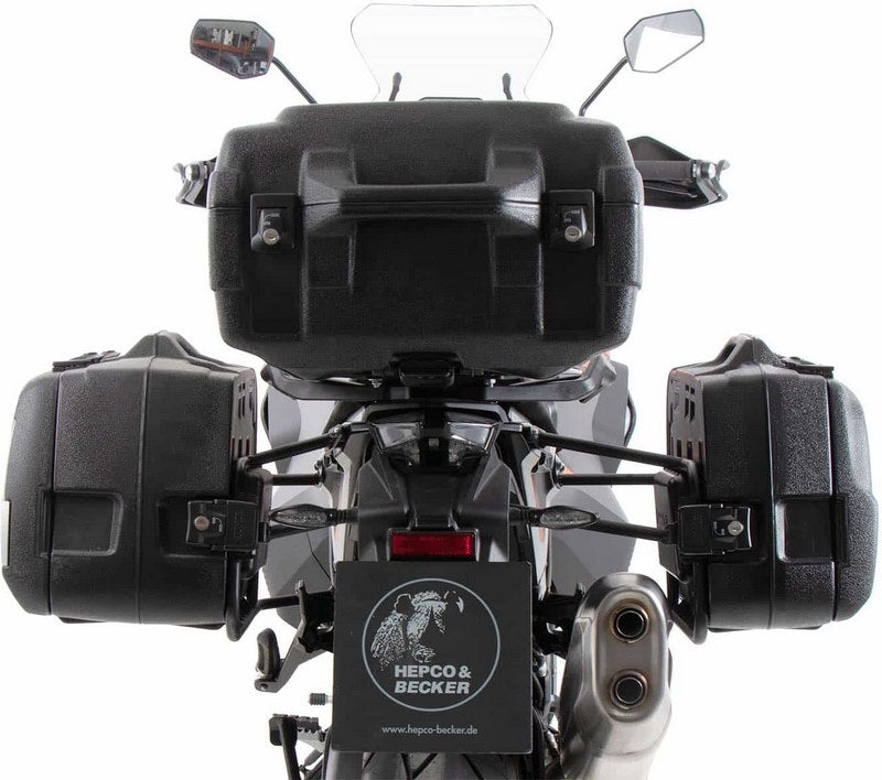 Hepco & Becker Alurack top case carrier black for combination with original rear rack for KTM 1290 Super Adventure S/R (2021-) | 6557627 01 01
