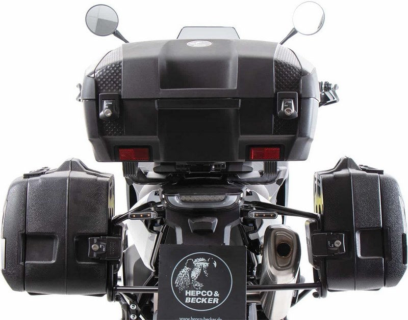 Hepco & Becker Alurack top case carrier black for combination with original rear rack for Husqvarna Norden 901 (2022-) | 6557634 01 01
