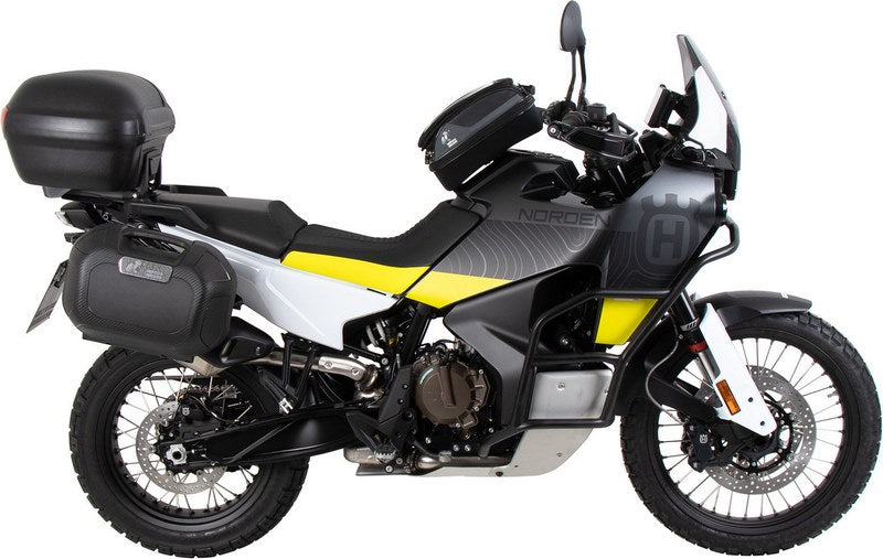 Hepco & Becker Alurack top case carrier black for combination with original rear rack for Husqvarna Norden 901 (2022-) | 6557634 01 01