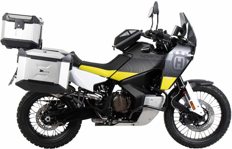 Hepco & Becker Alurack top case carrier black for combination with original rear rack for Husqvarna Norden 901 (2022-) | 6557634 01 01