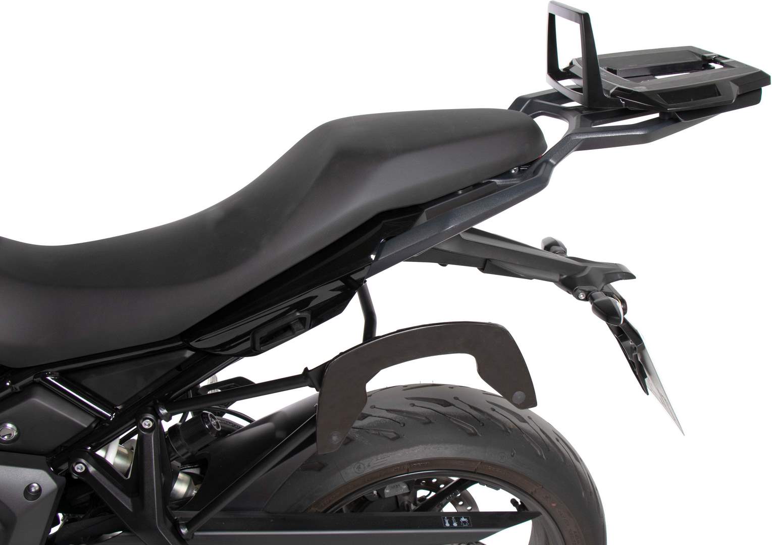 Hepco & Becker Alurack top case carrier black for combination with original rear rack for Triumph Tiger Sport 660 (2022-) | 6557636 01 01