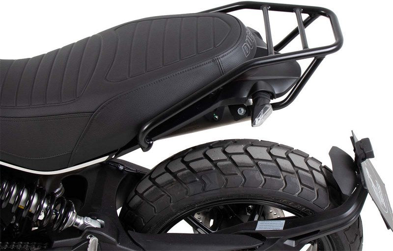 Hepco & Becker Tube rear rack - black for Ducati Scrambler 1100 Dark Pro/Pro/Sport Pro (2021-) | 6587616 01 01