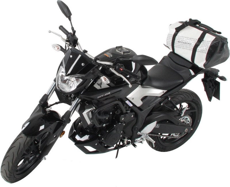 Hepco & Becker Minirack soft luggage rear rack for Yamaha MT-03 from 2016 | 6604552 01 01