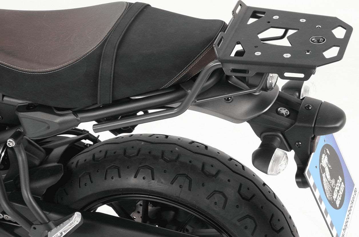 Hepco & Becker Minirack soft luggage rear rack for Yamaha XSR 700 / XTribute (2022-) | 6604578 01 05