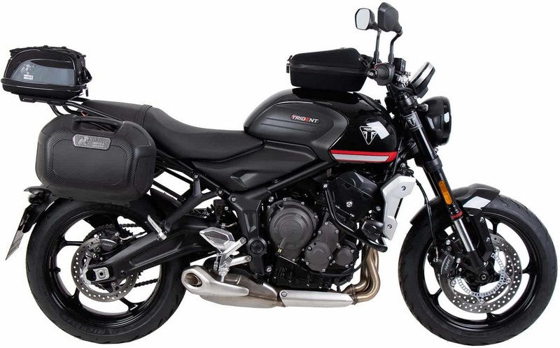 Hepco & Becker Minirack soft luggage rear rack for Triumph Trident 660 (2021-) | 6607612 01 01