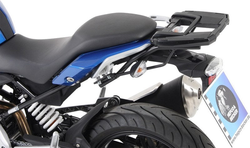 Hepco & Becker Easyrack topcasecarrier-black for BMW G 310 R from 2016 | 6616501 01 01