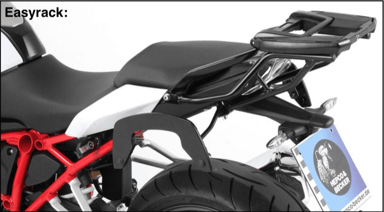 Hepco & Becker Easyrack topcasecarrier – black for BMW R 1200 R from 2015 | 6616518 01 01