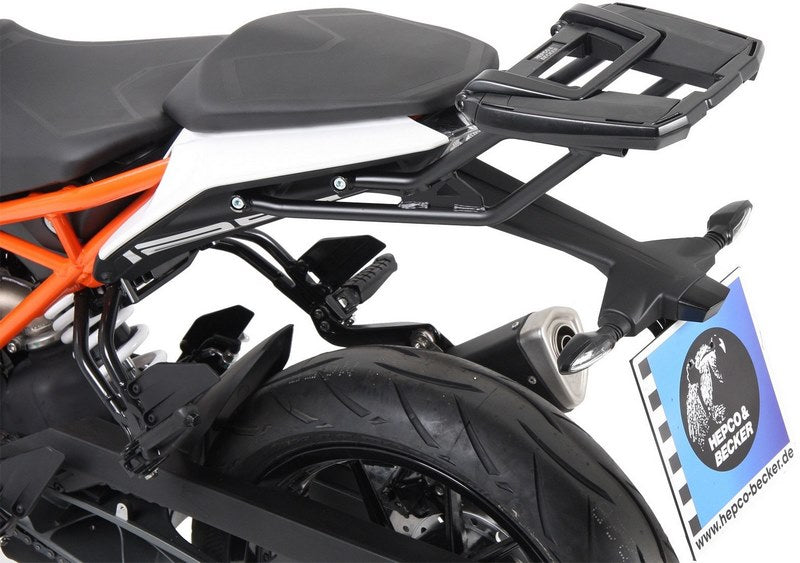 Hepco & Becker Easyrack topcasecarrier-black for KTM 125 Duke from 2017 | 6617554 01 01