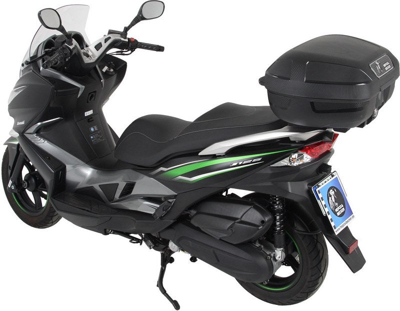 Hepco & Becker Easyrack topcasecarrier in combination with original rear rack-black for Kawasaki J 125 / 300 from 2014 | 6622520 01 01