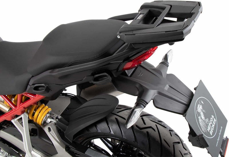 Hepco & Becker Easyrack topcasecarrier black for combination with original rear rack for Ducati Multistrada V4 / S / S Sport (2021-) | 6627614 01 01