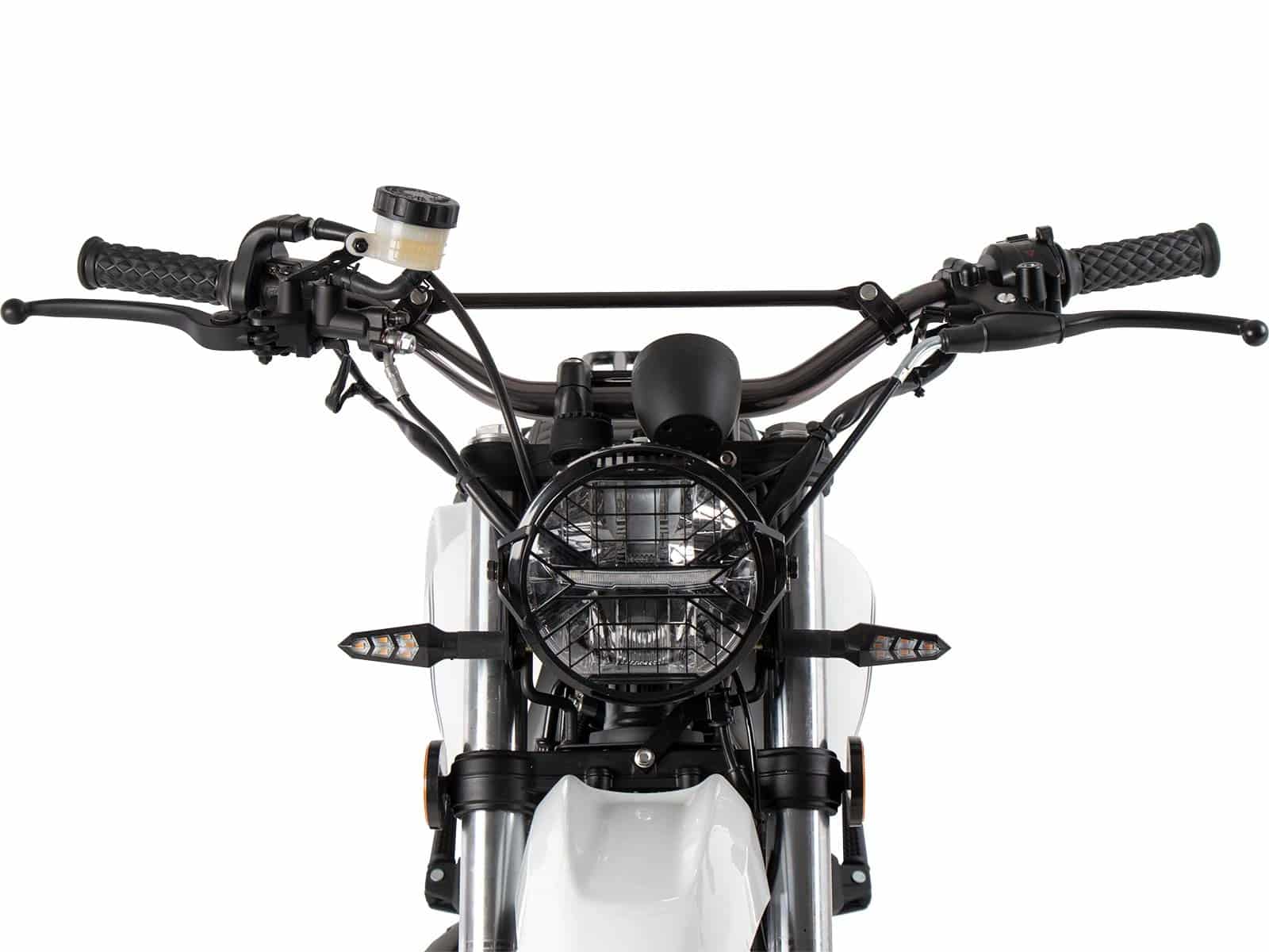 Hepco & Becker Headlight Grill - Black For Mash X-Ride 650 Classic (2020-) | 7007611-00-01