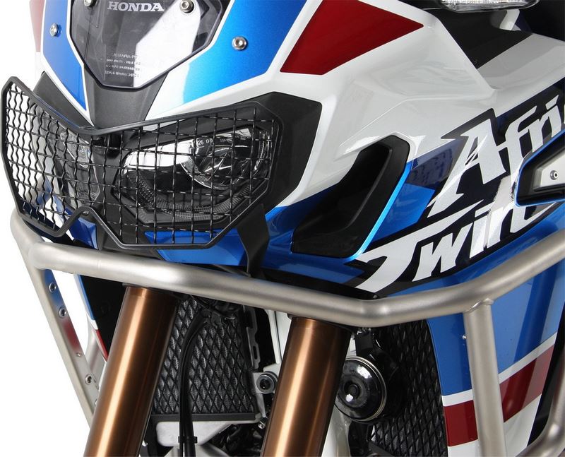 Hepco & Becker Headlight grill-black for Honda CRF1000L Africa Twin Adventure Sports from 2018 | 7009510 00 01