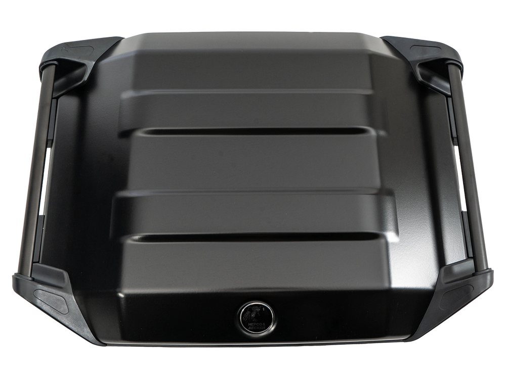 Hepco & Becker Replacement lid for Xceed top case Jet black | 710084 00 01