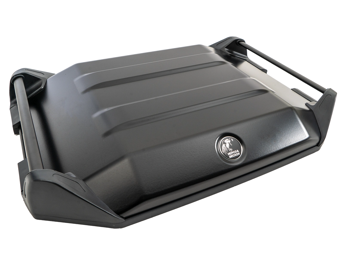 Hepco & Becker Replacement lid for Xceed top case Jet black | 710084 00 01