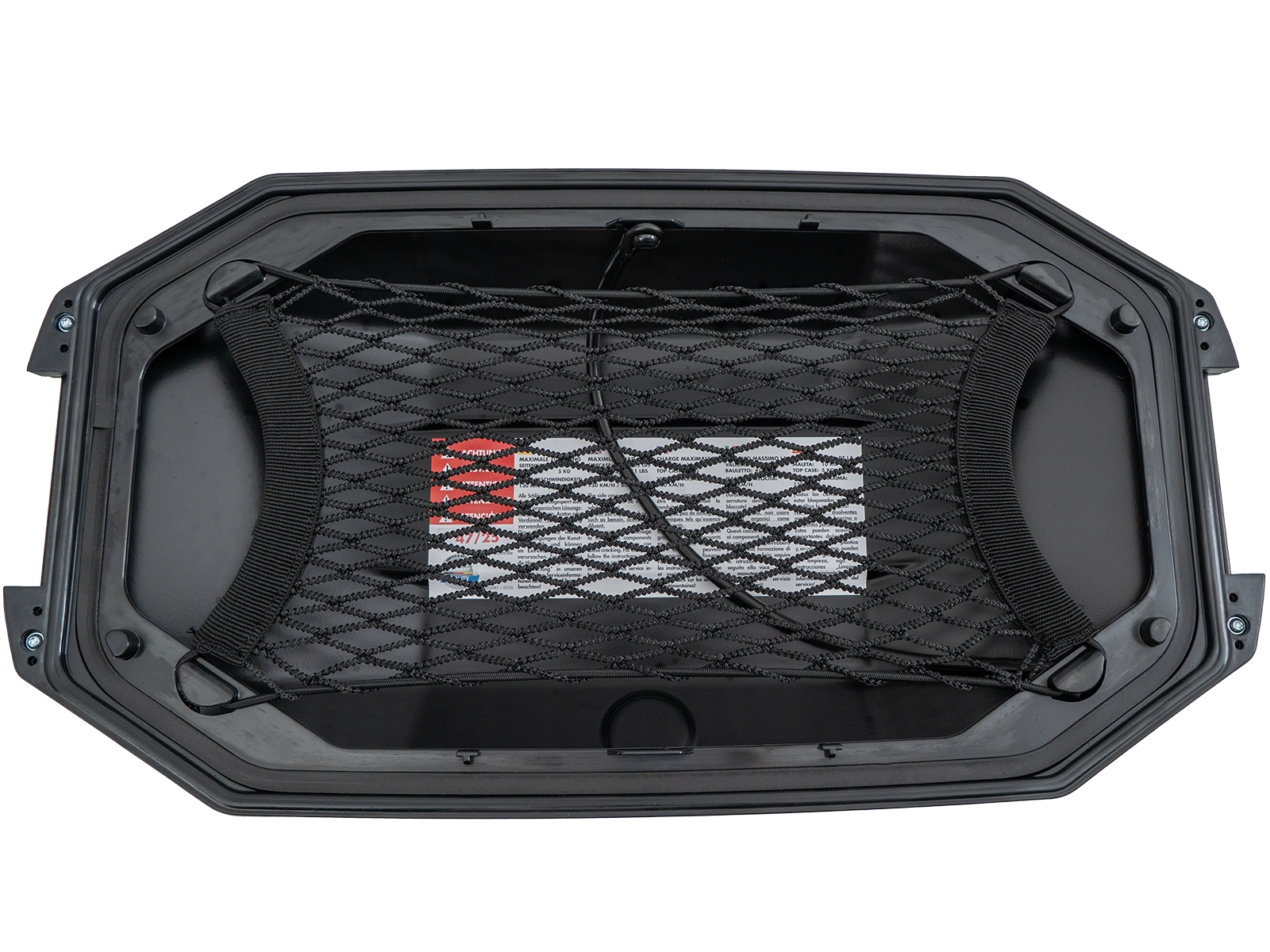 Hepco & Becker Replacement lid for Xceed side case Jet Black | 710085 00 01