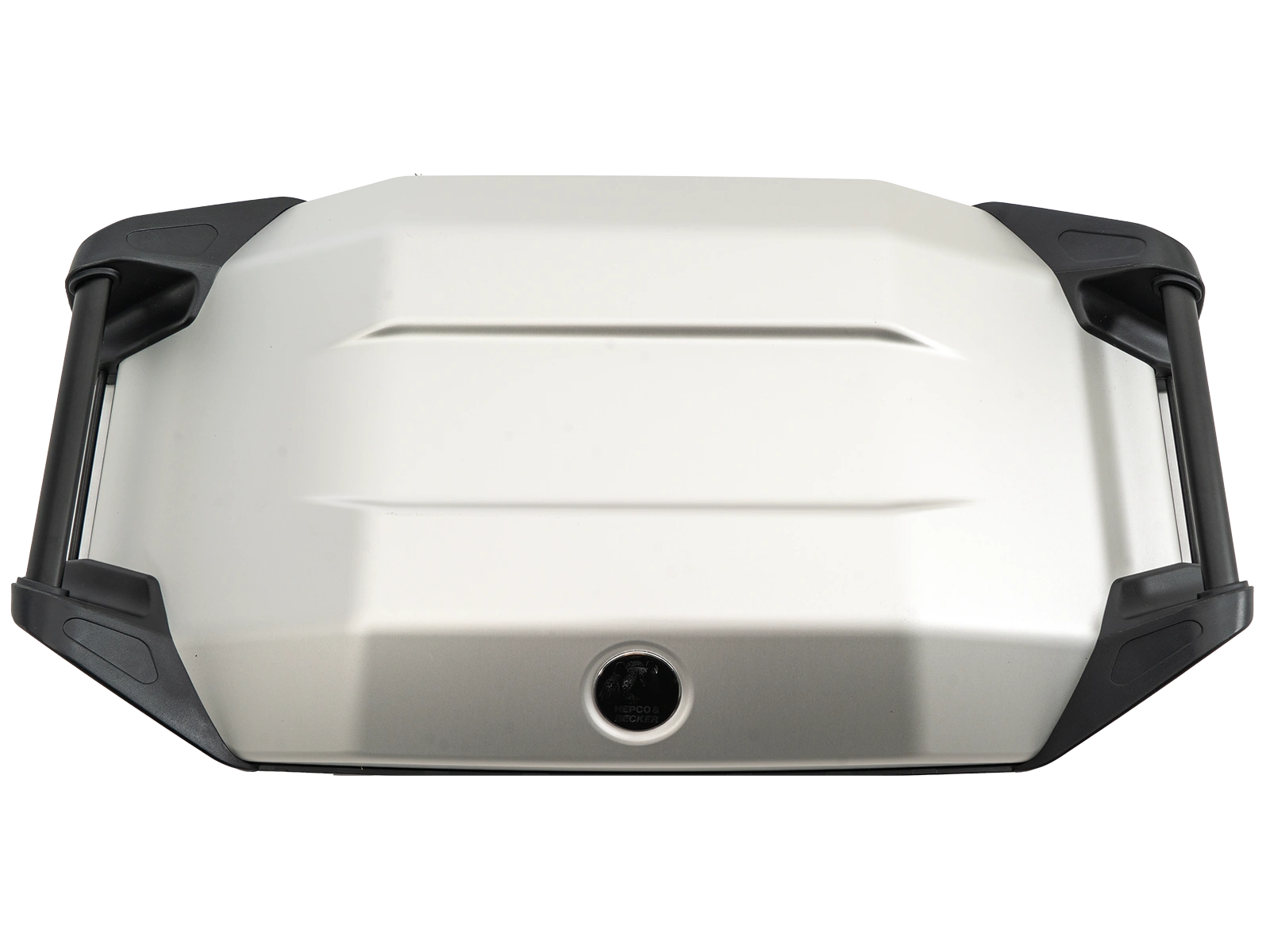Hepco & Becker Replacement lid for Xceed side case silver | 710085 00 09