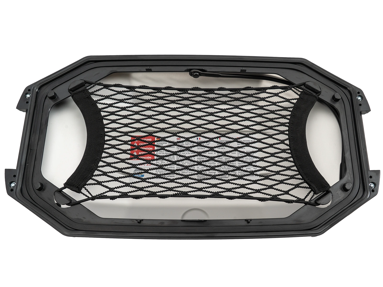 Hepco & Becker Replacement lid for Xceed side case silver | 710085 00 09