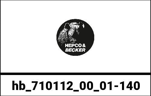 Hepco & Becker Fixing lock for HEPCO & BECKER top cases - black | 710112 00 01-140