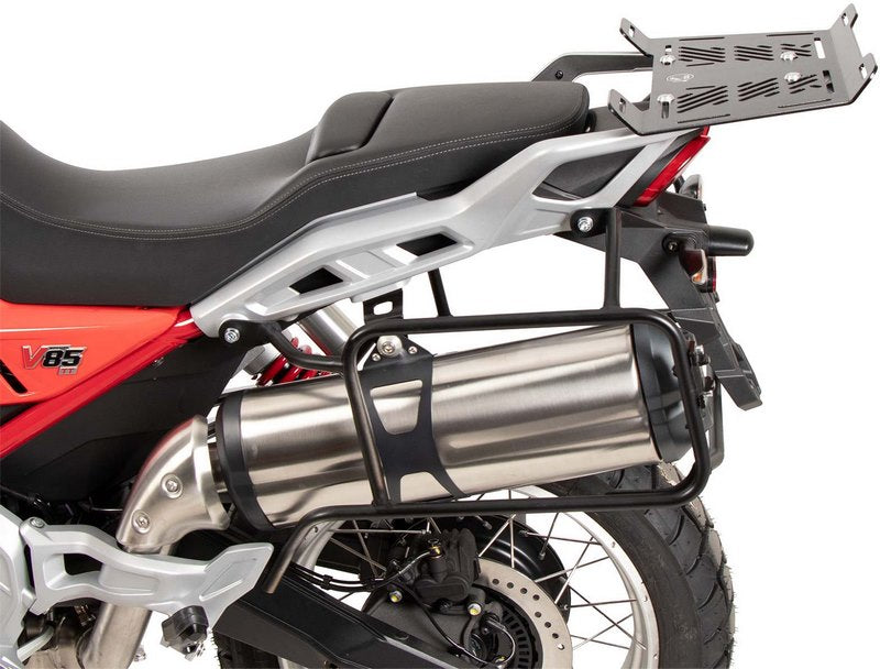 Hepco & Becker Modelspecific Rear Enlargement Black For Moto Guzzi V 85 TT / Strada / Travel (2024-) | 800561 00 01
