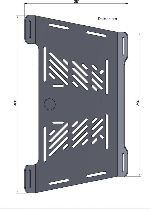 Hepco & Becker Modelspecific rear enlargement for BMW R1250GS Adventure (2019-) | 8006519 00 01