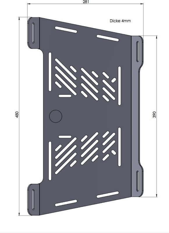Hepco & Becker Modelspecific rear enlargement for BMW F 650 GS Twin from 2008 / F 700 GS / F 800 GS | 800652 00 09