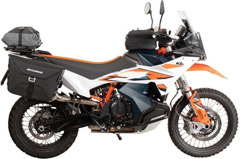 Hepco & Becker Rear Enlargement For Original Rear Rack Black For KTM 890 Adventure / R / Rally (2023-) | 8007656 00 01