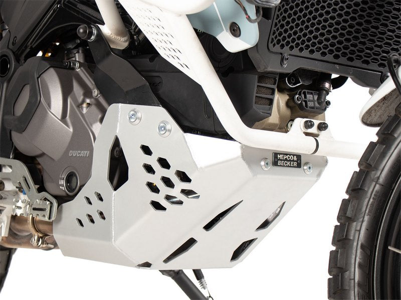 Hepco & Becker Engine Protection Plate Aluminium For Ducati Desert X (2022-) | 8107638 00 12
