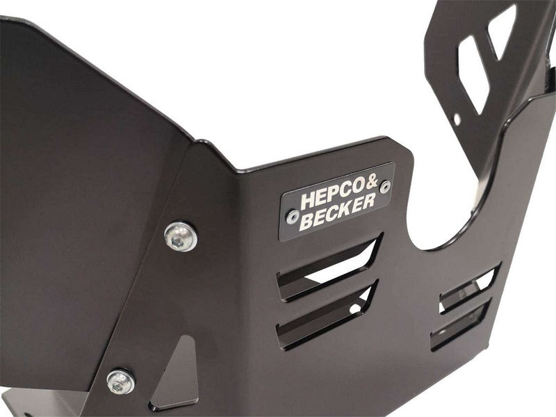 Hepco & Becker Engine protection plate black for combination with original engine guard for Suzuki V-Strom 1050 XT (2020-) | 8113544 00 01