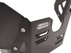 Hepco & Becker Engine protection plate black for combination with original engine guard for Suzuki V-Strom 1050 XT (2020-) | 8113544 00 01