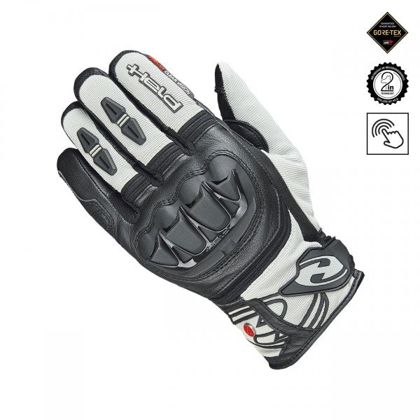 Held Sambia 2in1 Evo Grey-Black Adventure Gloves | 22247-68