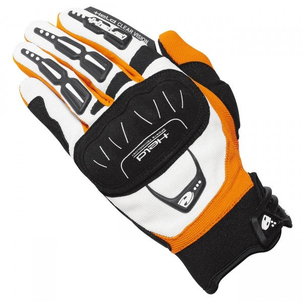 Held Backflip White-Orange Adventure Gloves | 2463-95