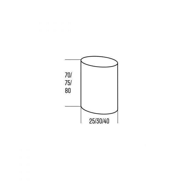 Held Roll-Bag Black-White Luggage | 4332-14