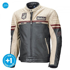 Held Baker Blue-Beige-Burgund Leather Jacket | 51927-33