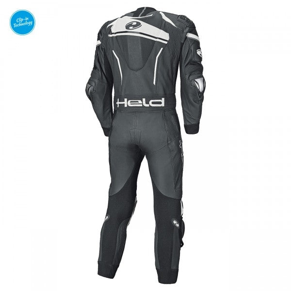 Held Slade II Black-White One-Piece Suit | 52110-14
