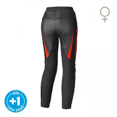 Held Lane II Black-Neonred Leather Trouser | 5751-61