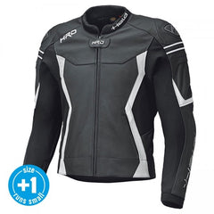 Held Street 3.0 Black-White Leather Jacket | 5830-14