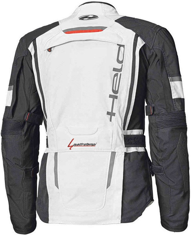 Held Touring Jacket Carese Gore-Tex Grey-Red | 6050-72