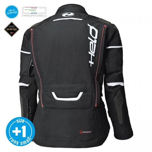 Held Atacama Top Black Textile Jacket | 61941-1