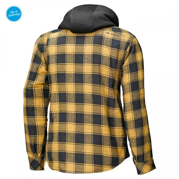 Held Lumberjack II Black-Yellow Textile Jacket | 62010-4