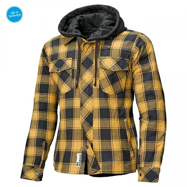 Held Lumberjack II Black-Yellow Textile Jacket | 62010-4