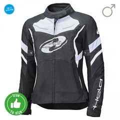 Held Baxley Top Black-White Textile Jacket | 62020-14