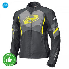 Held Baxley Top Black-Fluorescent-Yellow Textile Jacket | 62020-58