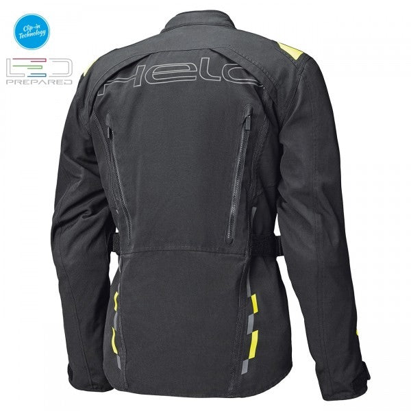 Held Traveller Top Black-Fluorescent-Yellow Textile Jacket | 62024-58