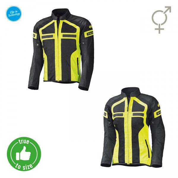 Held Tropic 3.0 Black-Fluorescent-Yellow Textile Jacket | 62030-58