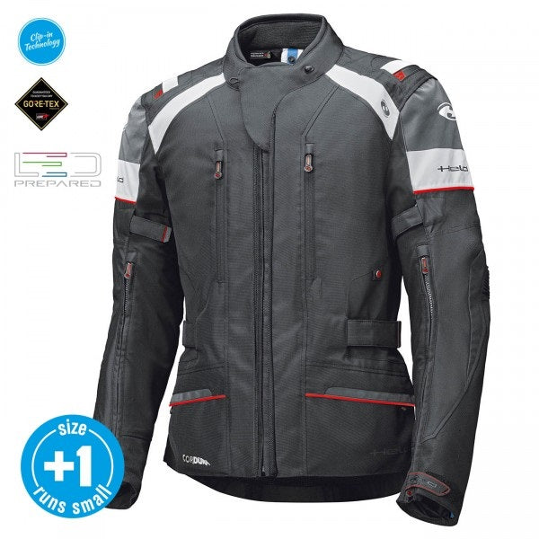 Held Tivola ST Black-White Textile Jacket | 62040-14