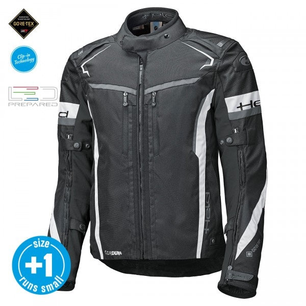 Held Imola ST Black-White Textile Jacket | 62041-14
