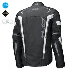 Held Imola ST Black-White Textile Jacket | 62041-14